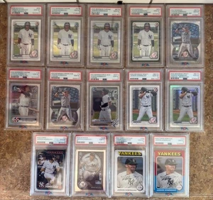 JASSON DOMINGUEZ PSA 10 GEM MINT 14 KARTEN ROOKIE LOT - Bild 1 von 1
