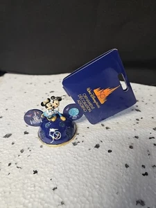 Walt Disney World 50th Anniversary Mickey Minnie Ear Hat Christmas Ornament New - Picture 1 of 4