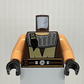 LEGO Star Wars Minifigure Part Quinlan Vos Torso Arms & Hands Only 7964