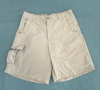 Columbia Shorts Women's SIZE 8  Omni Shade Beige UPF30 - FF - Image 1 of 4