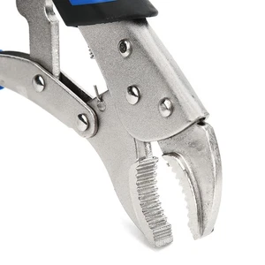 10in Curved Jaw Grip Locking Pliers Riveting Welding Clamping Tool - Bild 1 von 10