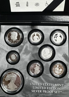 2025 U.S. Mint Limited Edition Silver Proof Set OGP/COA SHIPS FREE - Image 1 of 4