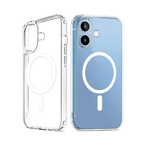 Funda Para IPhone 16 Transparente Compatible Con MagSafe - Imagen 1 de 2