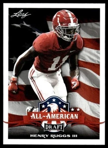 2020 LEAF DRAFT HENRY RUGGS III AA #65 467 - Picture 1 of 2