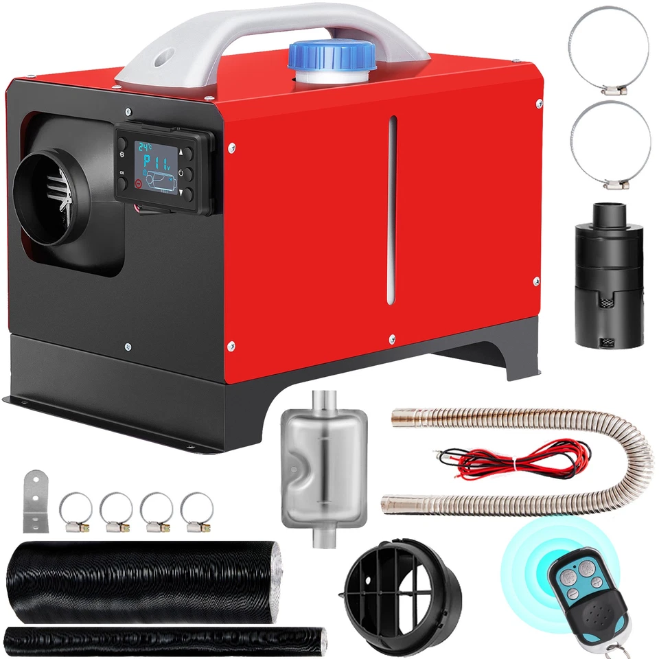 VEVOR Diesel Air Heater, Parking Heater, 5KW Truck Heater w/ LCD, Remote Control - Image 1 of 4