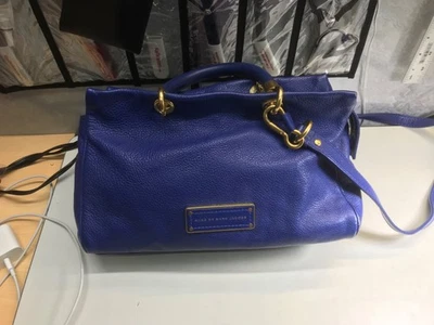Bolso de mano Marc by Marc Jacobs eléctrico de cuero azul Foto 1 de 4