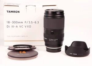 Tamron 18-300mm F3.5-6.3 Di III-A VC VXD for Fujifilm X-Mount + UV Filter - Picture 1 of 4
