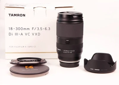 Tamron 18-300mm F3.5-6.3 Di III-A VC VXD for Fujifilm X-Mount + UV Filter - Image 1 of 4