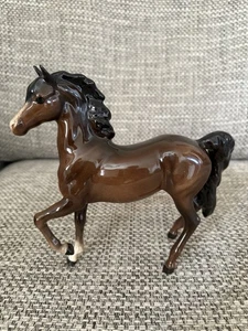 Beswick Prancing Arab Horse Figurine Model 1261 Gloss model - Picture 1 of 8