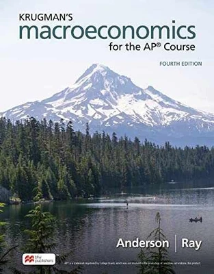 Krugman's Macroeconomics for - Hardcover, by Ray Margaret; Anderson - Very Good - Image 1 of 2