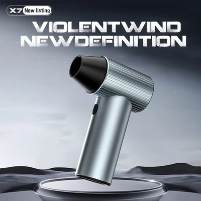 Compressed Air Duster,Stepless Speed Electric Air Duster,Metal Shell Air Blower - Image 1 of 4