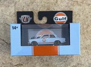 NEW RELEASE MINT 2025 M2 Machines GULF RACING 1970 DATSUN 510 WMTS19 - Picture 1 of 2