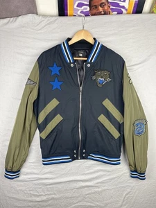 Diesel Jacke Herren Extra Large XL Schwarz J-Tendency Bomber Gesteppt Wende - Bild 1 von 16