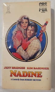 NADINE (VHS-1987)CBS/FOX-JEFF BRIDGES-KIM BASINGER-OOP-HTF-RARE. - Picture 1 of 7