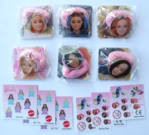 Dairy 4 Fun - Barbie " Komplettsatz Haargummis " - mit 6 BPZ 2024 - Bild 1 von 1