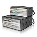 Quilt Clothes Storage Boxs Home Large Capacity Foldable Closet Organizer -cd