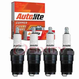 4 bujías Autolite Copper Core 3095 para W2C G58 65 25 cable de encendido pd - Imagen 1 de 5