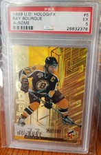 1999-00 Upper Deck HoloGrFx Ray Bourque Ausome #5  BOSTON BRUINS AVALANCHE PSA