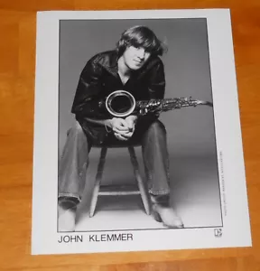 Póster Fotográfico John Klemmer Original Promo 8x10 Jazz - Imagen 1 de 1