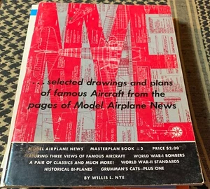 MODEL AIRPLANE NEWS MASTERPLAN BOOK #3 WILLIS NYE - Picture 1 of 3