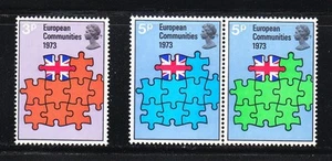 Großbritannien 1967 postfrisch Sc 685-687 Britain’s entry into the European Community ** - Bild 1 von 1