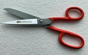 Professionelle geschmiedete microverzahnte Laden Gummi Industrie Schere SOLINGEN - Bild 1 von 2