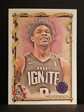 2023 Topps Allen and Ginter #265 Scoot Henderson BASKETBALL 
