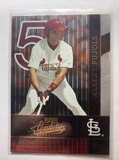 ALBERT PUJOLS 2002 ABSOLUTE MEMORABILIA #134 St. Louis CARDINALS
