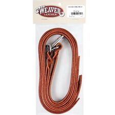 93WL Wl-3574 Burgundy Saddle Strings W/ Clips And Dees Weaver Leather Package