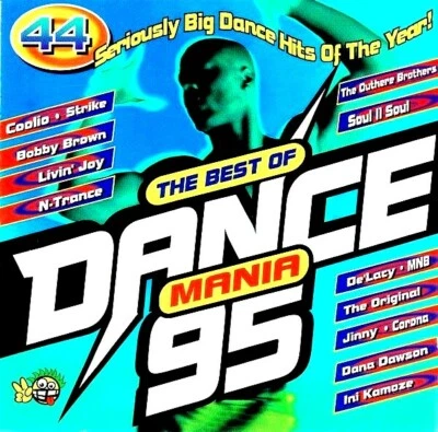 THE BEST OF DANCE MANIA 95 - 2 X CDS OLDSKOOL 90S DANCE TRANCE & HOUSE CD CDJ DJ - Image 1 of 3