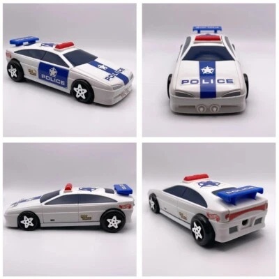 Vintage 1992 Hot Wheels Key Force Police Car 7” Cruiser Transformer RARE VGC - Image 1 of 3