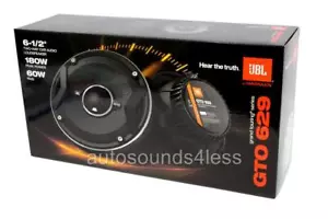 JBL GTO629 180 Watts GTO Premium 6.5" 2-Way Coaxial Car Audio Speakers 6-1/2" - Picture 1 of 7