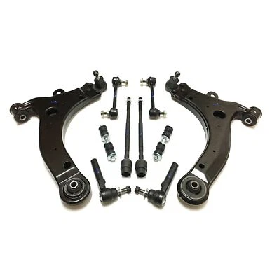 Kit de suspensión de 10 piezas para brazos de control/extremos de varilla de amarre Pontiac Grand Prix 1997-2003 Foto 1 de 4