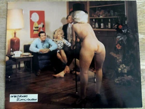  Aushangfoto Erotik *** ARCHIBALD DER PORNO-BUTLER Jennie Lee Revel Quinn 1971 - Bild 1 von 1