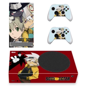 Xbox Series Slim X Console Controller Anime Soul Eater Vinyl Decal Skins Sticker - Picture 1 of 5