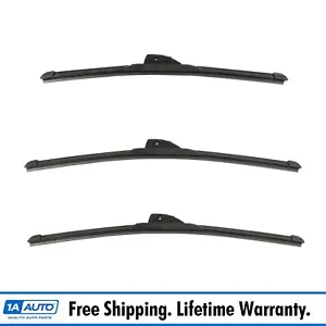Trico Tech Windshield Wiper Blade Front & Rear 3pc Set - Picture 1 of 3