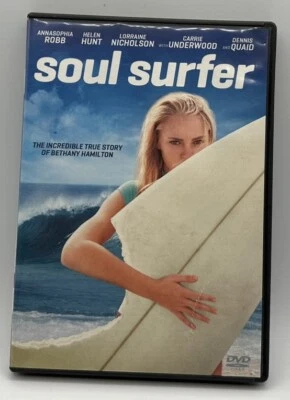 Soul Surfer DVD Widescreen Annasophia Robb Helen Hunt  True Story 2011 - Image 1 of 3