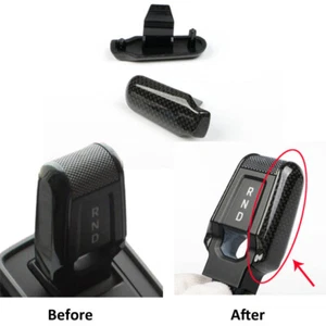 Real Carbon Fiber Console Gear Shift Knob Cover Trim for Porsche 911 992 2019-23 - Picture 1 of 4