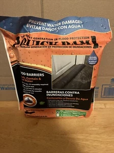 Quick Dam 10 Ft Flood Barrier Reusable Water Activated Indoor/Outdoor NEW - Picture 1 of 5
