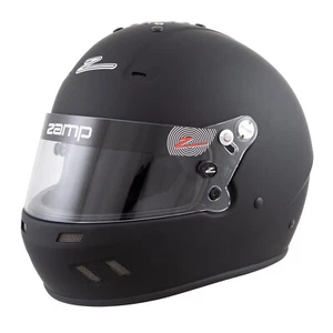 RZ59 Black Zamp Helmet - RZ-59 FHR SA2020 Matte Black Hans Compatible All Sizes - Picture 1 of 11