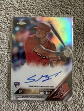 2016 Topps Chrome - Rookie Autographs #RA-SOB Socrates Brito (AU, RC)
