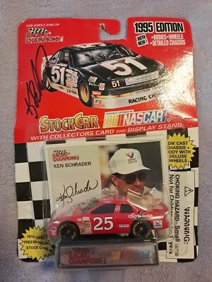 1995 Edition Racing Champions Die Cast #52 Ken Schrader SIGNED - Image 1 of 4