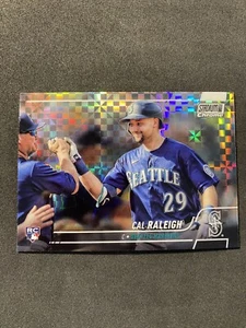 2022 Topps Stadium Club Chrome - Cal Raleigh #255 X-Fractor (RC) Rookie - Picture 1 of 1