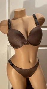 VS Very Sexy Push Up Strass BH & Panty Set 38c /M - Bild 1 von 8