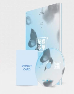 BTS-[In The Mood For Love Pt.2] 4th Mini Album Blue Ver CD+PhotoBook+Card+Gift - Imagen 1 de 12