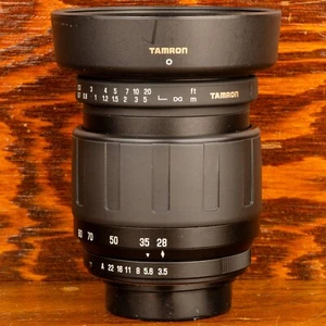 Tamron 28-80mm 3.5-5.6 Pentax K Mount Kit Zoom Lens Tested Working - Picture 1 of 5
