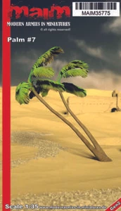 MAiM 1/35 Beach Palm - Double Trunk at An Angel (155mm Trunk Length) - Picture 1 of 1