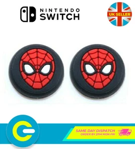 2x Cover Spiderman Thumb Stick Grip per Nintendo Switch | Lite | OLED - Foto 1 di 5