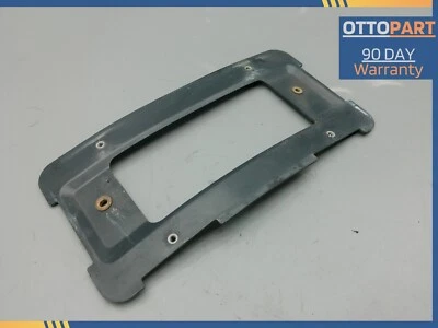 BMW 650i Gran Coupé 2000-2018 soporte de montaje de matrícula trasero OEM 51187160607 Foto 1 de 4
