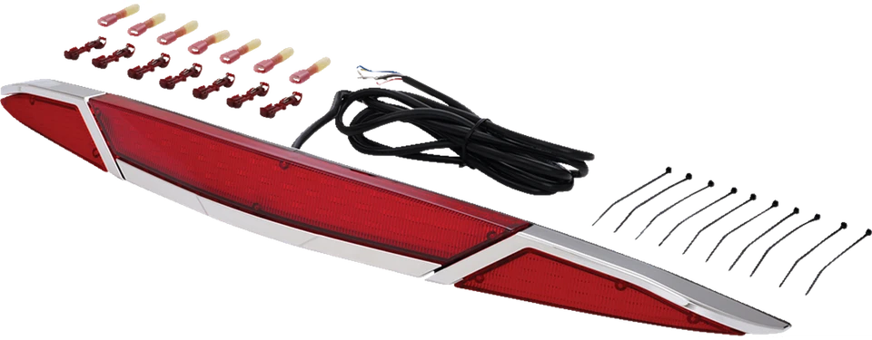 Show Chrome Led Trunk Light - Red Lens - Chrome - Gl1800 52-970R - Image 1 of 1